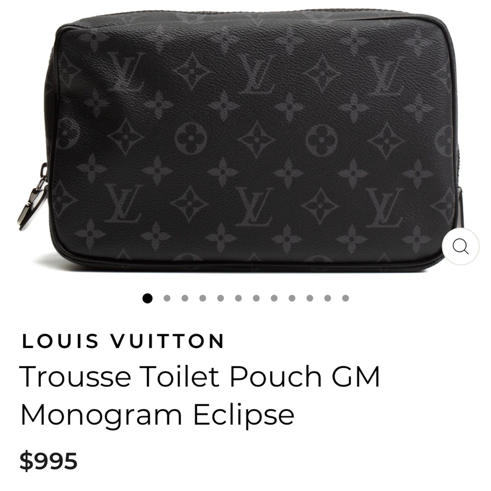 Louis Vuitton Monogram Eclipse Toiletry Bag